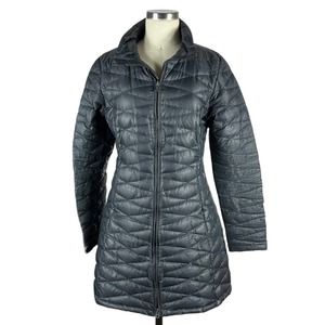 PATAGONIA Fiona Lightweight Down Puffer Black Full Zip FAIR CONDITION Women's M